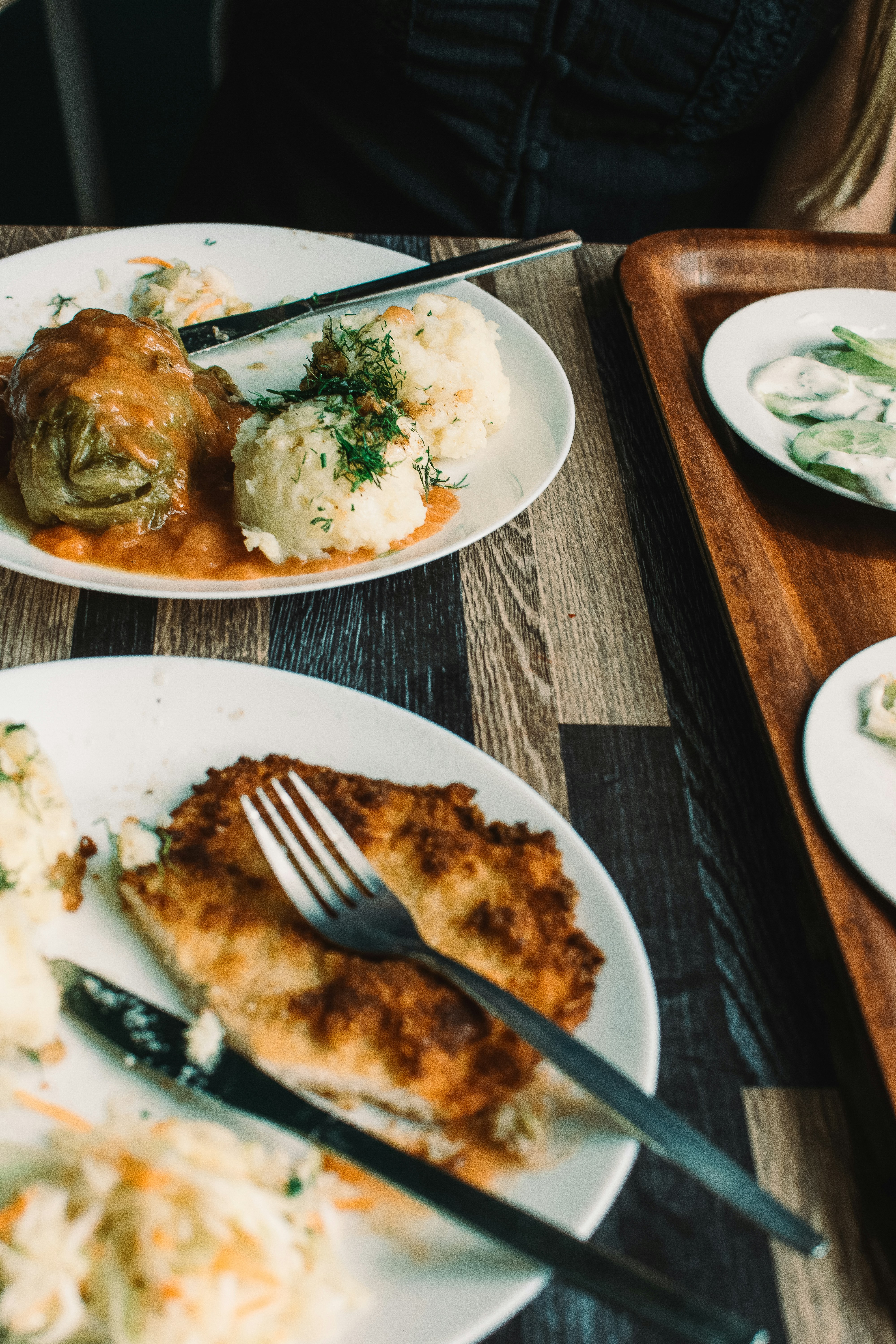 Traditional Polish dinner