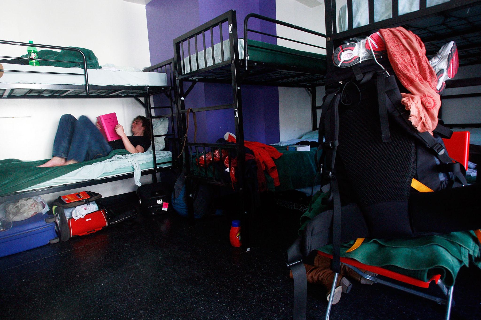 Hostel accommodation for travellers