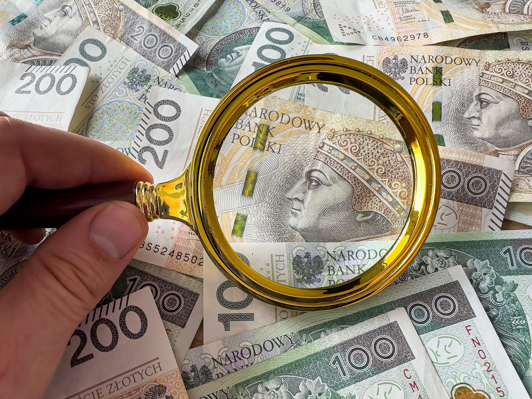 Polish currency złoty